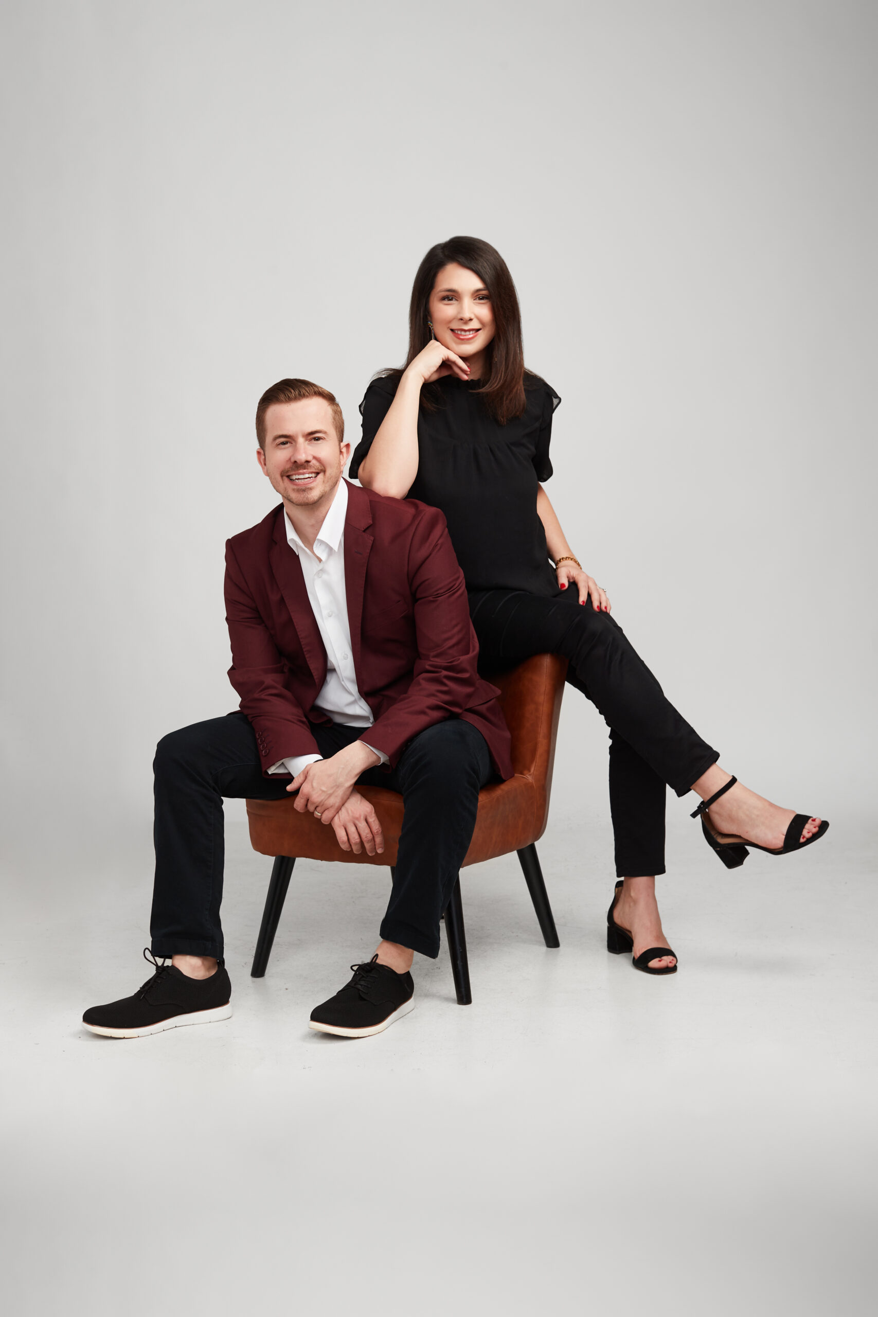 photo of the founders and owners of The Bend Magazine, Jordan and Kaley Regas