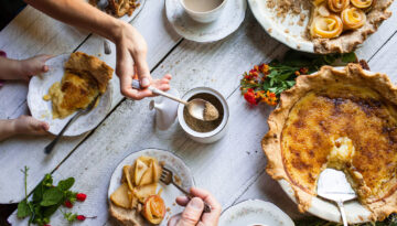 Holiday pie recipe from The Bend's Farm to Table archives.
