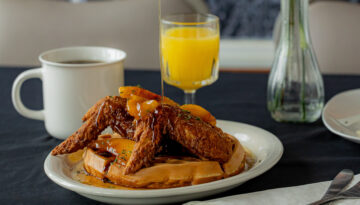 photo of the best waffles in Corpus Christi from PKK Southern Cuisine