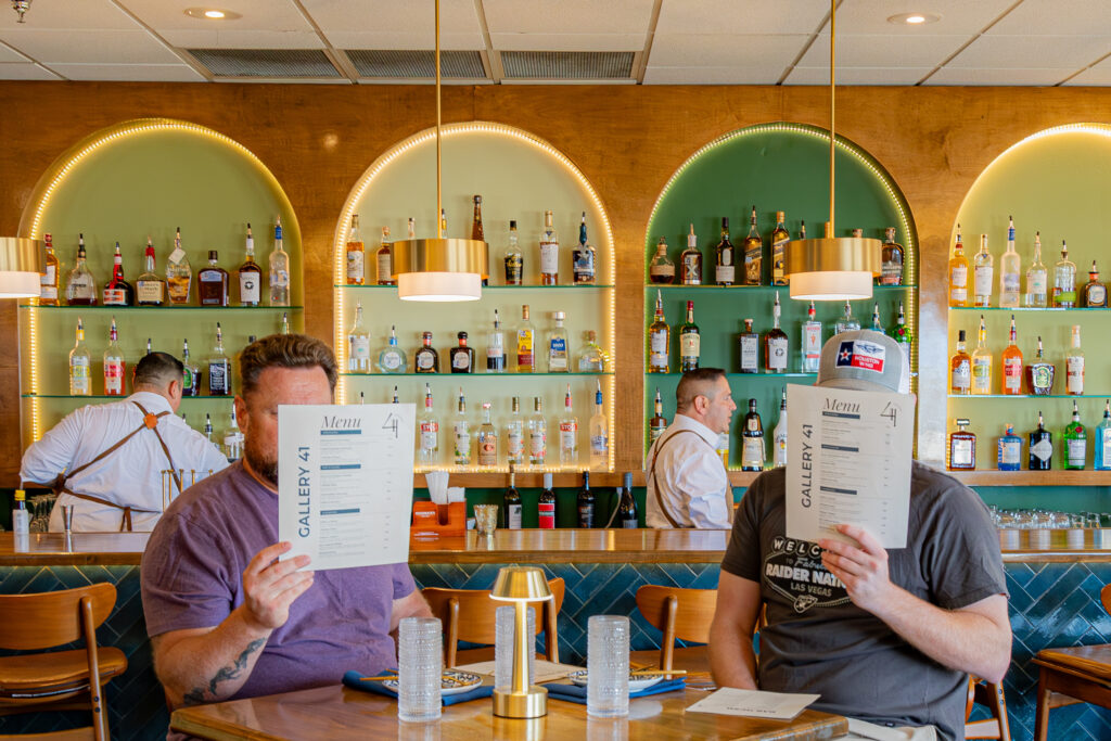 Gallery 41 inside the Art Center of Corpus Christi