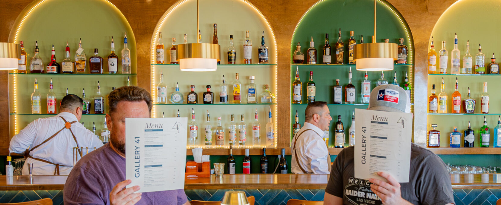 photo of the dining area at Gallery 41