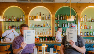 photo of the dining area at Gallery 41
