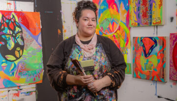 photo of K Space artist, Leticia Gomez