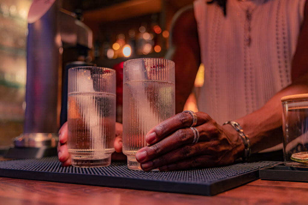 Toki Highball cocktail from OK HI-FI in Corpus Christi