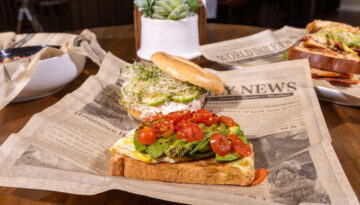 Avocado Toast from the Daily Fix Café in Corpus Christi
