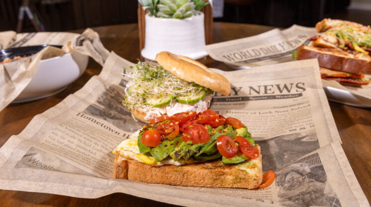 Avocado Toast from the Daily Fix Café in Corpus Christi