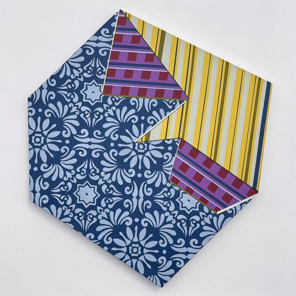 A painting from Nichole Gronvold-Roller's exhibit at the RCA in Rockport, Texas.