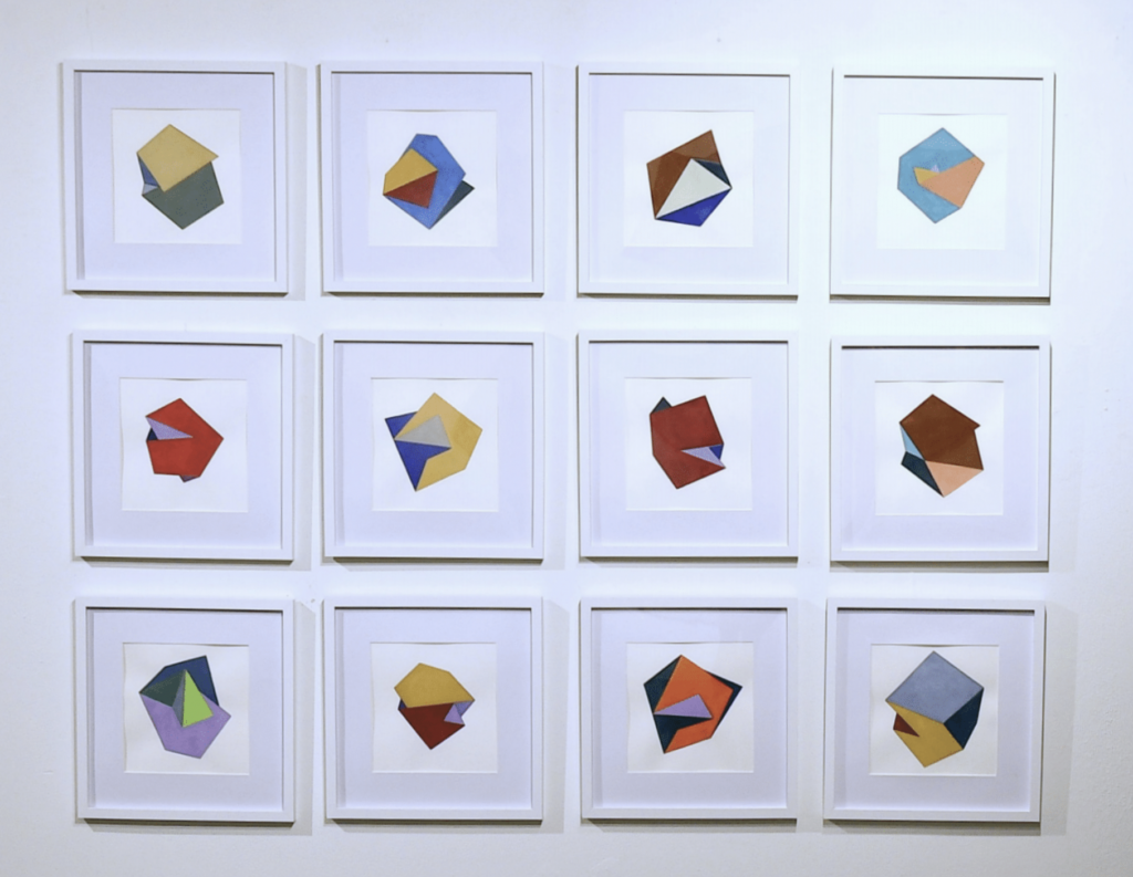 A painting from Nichole Gronvold-Roller's exhibit at the RCA in Rockport, Texas.