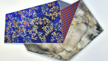 A painting from Nichole Gronvold-Roller's exhibit at the RCA in Rockport, Texas.