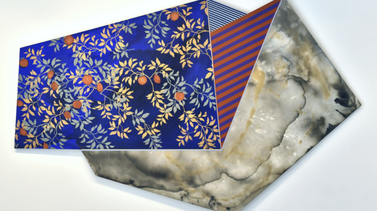 A painting from Nichole Gronvold-Roller's exhibit at the RCA in Rockport, Texas.