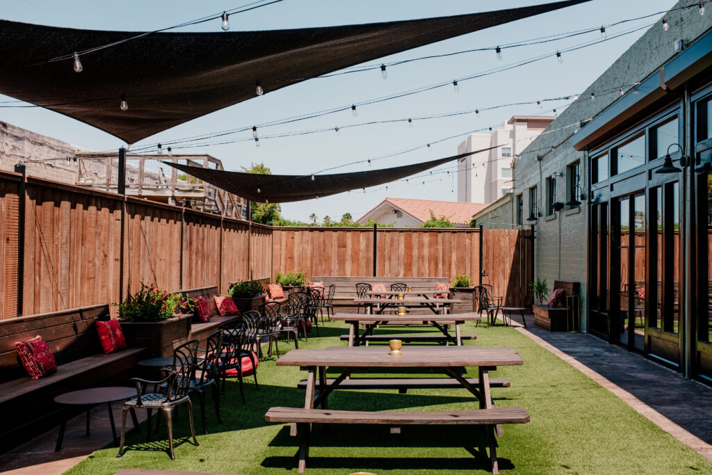 A photo of the patio at The Annex Bar in Corpus Christi