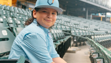 a photo of Nate Gonzalez, the founder of the Corpus Christi non-profit, Nate's Next Kid Up