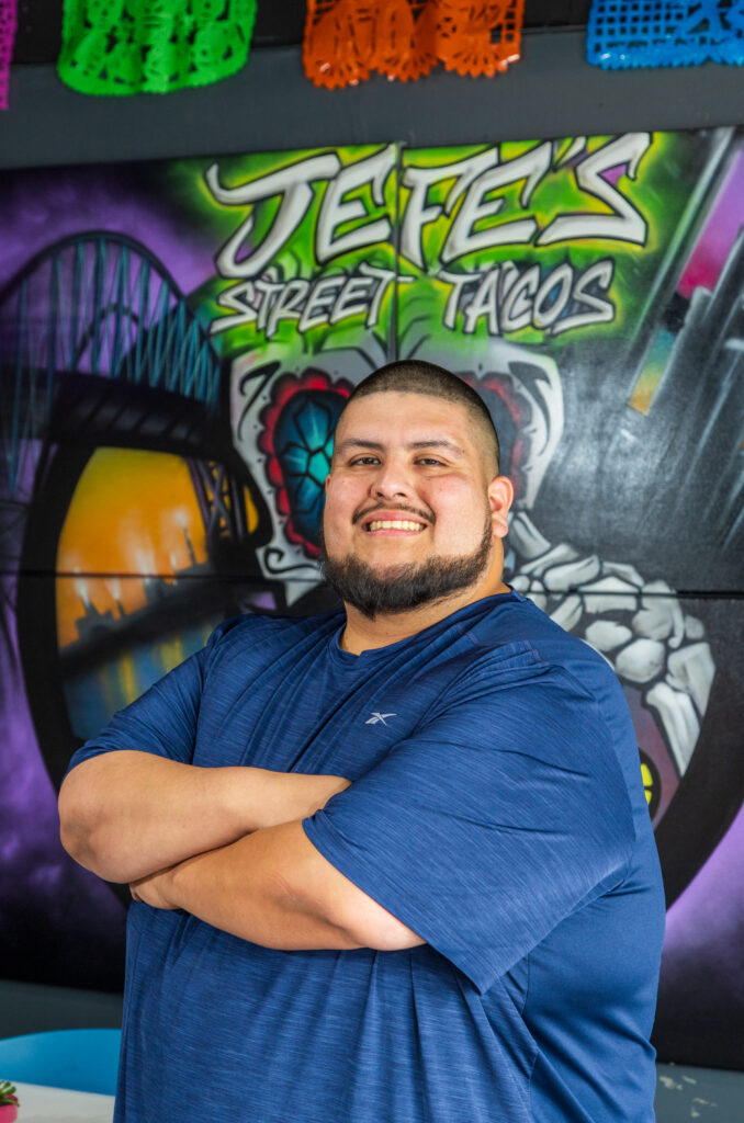 Sammy Silva, owner of Jefe's Street Tacos & More