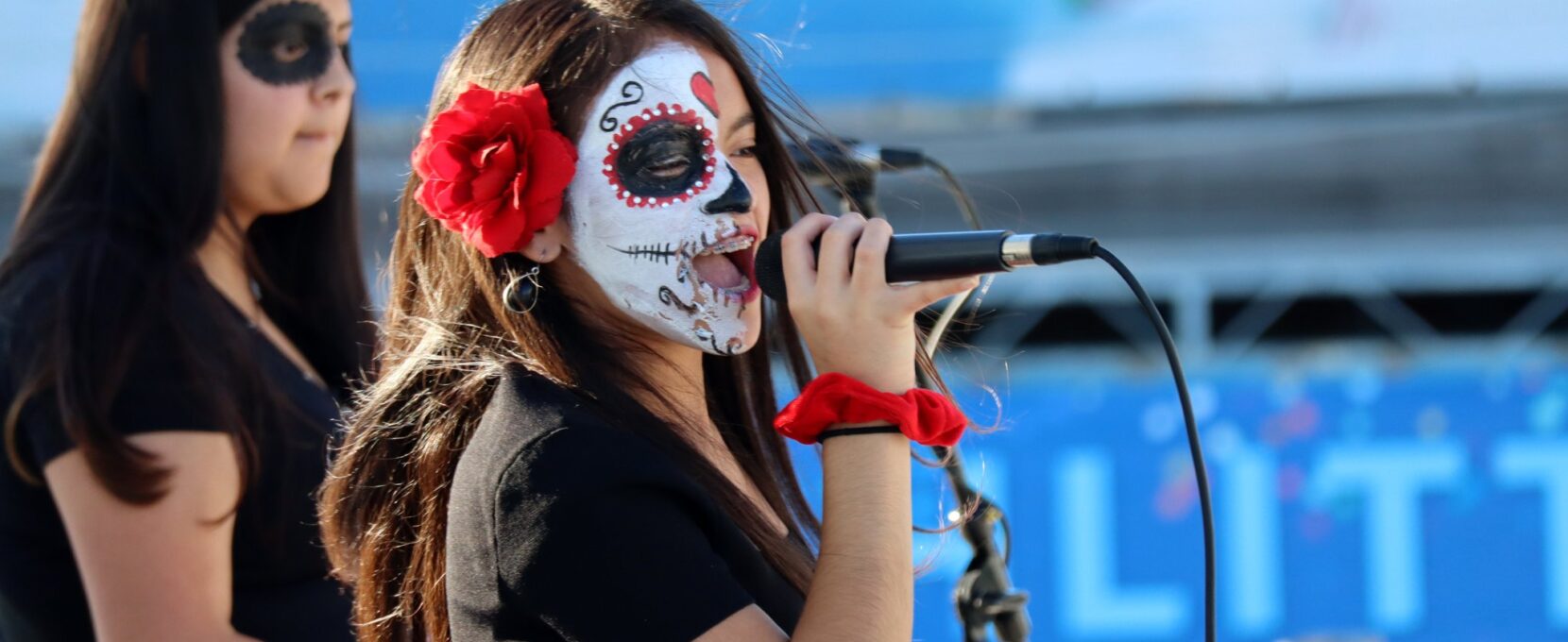 Chicas Rock performs at Dia de Los Muertos in Corpus Christi, Texas - arts and entertainment near me