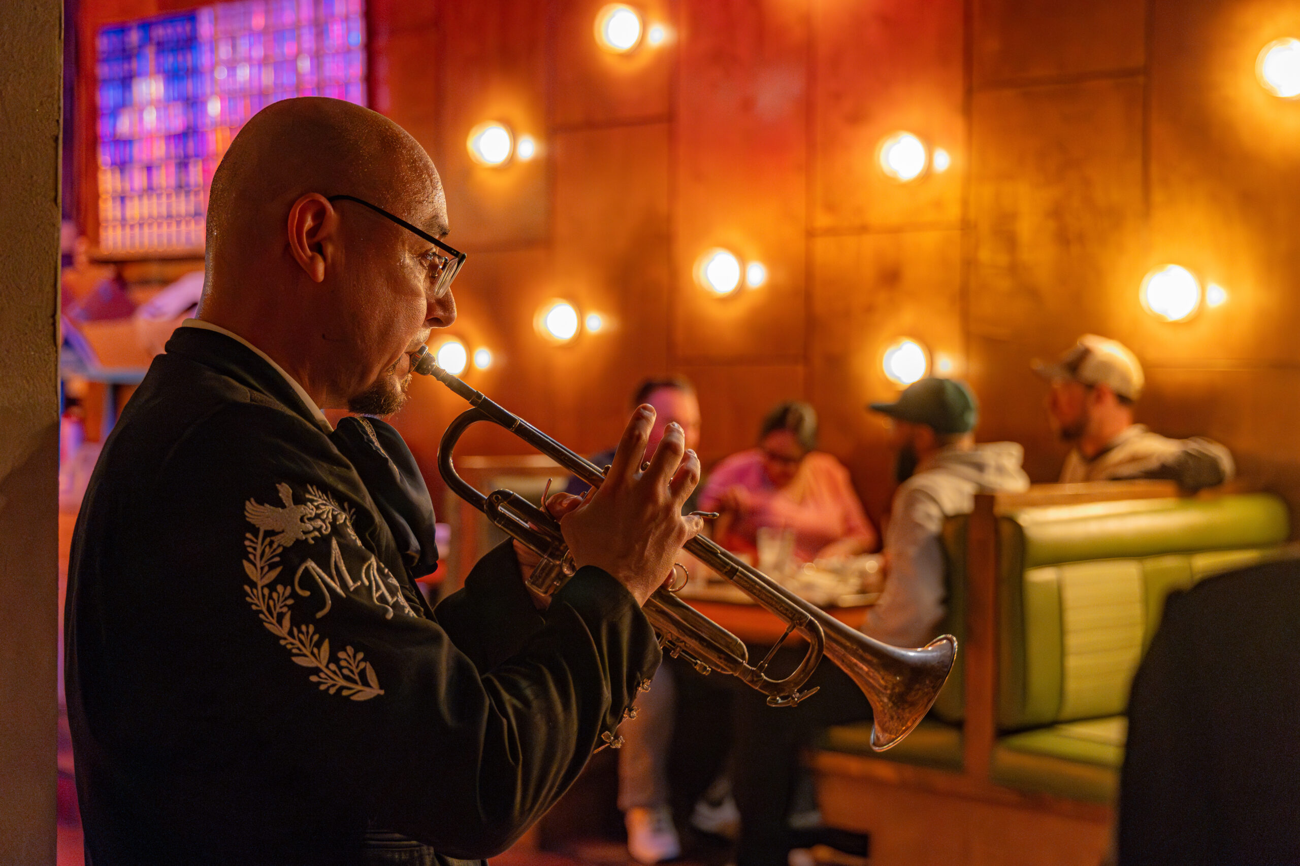 photo of a Mariachi band at El Camino Comida and Bar, a place to experience live music in Corpus Christi