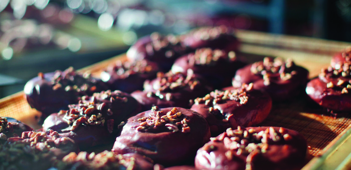 a photo of Gates Donuts drive-thru breakfast donuts