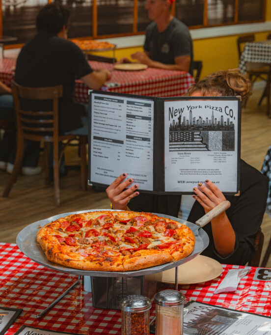 Meat Lovers Margarita from Authentic New York Pizza.