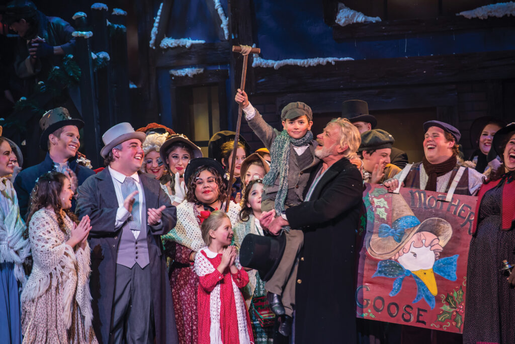 A Christmas Carol at Harbor Playhouse in Corpus Christi.