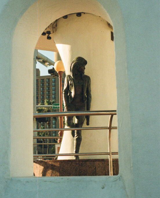 The Selena Memorial Statue located at 600 N Shoreline Blvd in Corpus Christi.