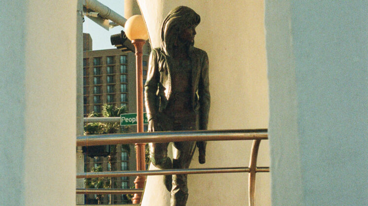 The Selena Memorial Statue located at 600 N Shoreline Blvd in Corpus Christi.