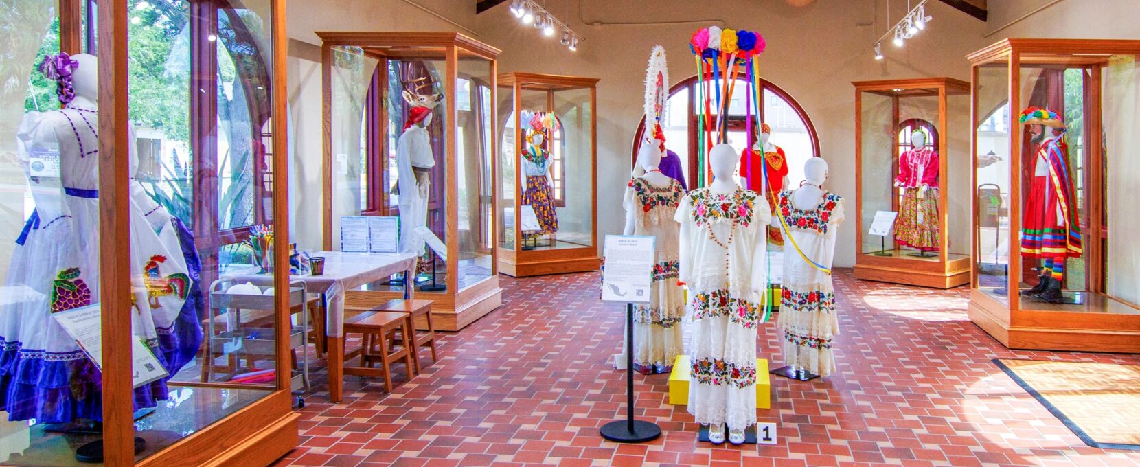 Inside the Costumes of the Americas Museum in Brownsville, Texas.