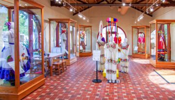 Inside the Costumes of the Americas Museum in Brownsville, Texas.
