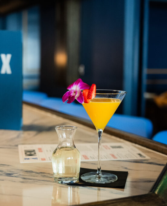 A cocktail at The Exchange in downtown Corpus Christi, Texas.